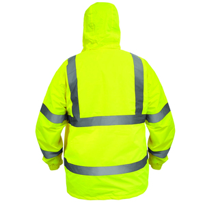Veste de sécurité haute visibilité réfléchissante pour travaux de construction, entrepôt, usine et travaux routiers - Product Image 6