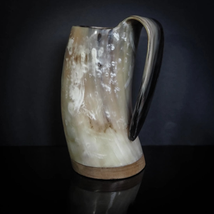Mug en corne vintage le plus vendu, mug en corne de buffle personnalisable, mug à bière et à vin en corne, petit et grand, pour la maison et les restaurants - Product Image 4