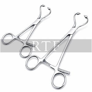 Forceps manuel en acier inoxydable pour la réduction osseuse – Outil de maintien de plaques avec embout sphérique pour la chirurgie vétérinaire et orthopédique - Product Image 3