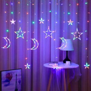 Indoor Outdoor Christmas <b>LED</b> String Lights IP65 Rated AC Powered 100 Sheets Mini PVC Address Book Night Twinkle <b>Stars</b> Moon - Product Image 3