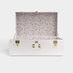 Baúl de almacenamiento para el hogar, caja de regalo para eventos, caja de almacenamiento para recuerdos de fiesta, maleta premium, caja de almacenamiento con cerradura - Product Image 3