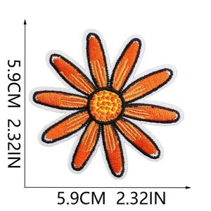 Parche de chenilla personalizado con logo bordado, termoadhesivo o para coser, ecológico, para ropa, insignia decorativa, uniforme, suministro al por mayor - Product Image 2