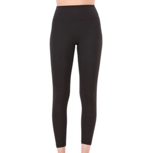 Leggings Negros de Cintura Alta para Mujer, Pantalones de Yoga Ajustados y Elásticos para Entrenamiento, Running, Fitness, Gimnasio y Uso Casual - Product Image 1