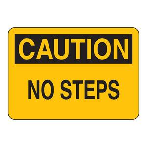 Señal de Advertencia de Piso Mojado para Interiores/Exteriores, Letrero de Seguridad sin Escalones para Áreas de Trabajo - Product Image 1