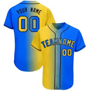 2025 Custom Sportswear Streetwear Training Wear Plain Baseball Softball Jerseys Sublimated Printing Soft <b>Polyester</b> <b>Shirts</b> - Product Image 4