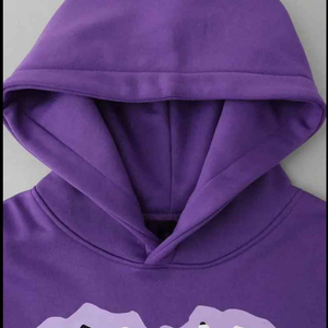 Conjunto deportivo con capucha Glory Custom, con bordado y estampado, hecho de felpa 100% algodón transpirable, diseñado para unisex. - Product Image 6