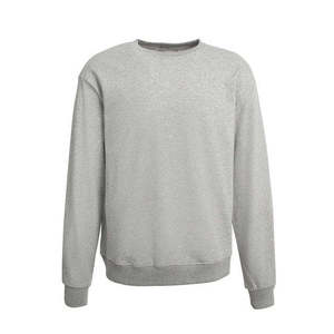 เสื้อสเวตเชิ้ตคอกลมผู้ชาย ทรงปกติ สีพื้น ผ้าฝ้ายถัก สวมใส่สบายๆ สำหรับฤดูใบไม้ร่วง แขนยาว - Product Image 2