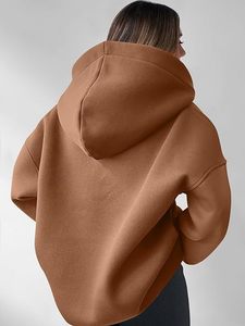 Sudadera Oversize para Mujer con Logo Personalizado, Estampado, Hombros Caídos, Fabricante Mayorista de Ropa - Product Image 5