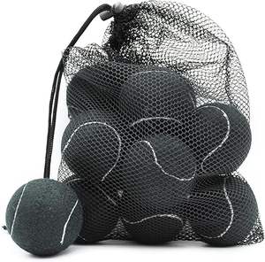 Pelotas de Tenis de Goma Negra de Alta Presión, Pelotas de Entrenamiento Suaves para Playa y Exteriores, Gran Venta para Torneos de Equipos Juveniles - Product Image 1