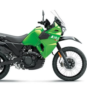Nueva Motocicleta Deportiva Doble Propósito Verde ABS Estilo KLR 650, Lista para Enviar - Product Image 1