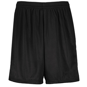 Shorts de sport en mesh noir pour homme, taille élastique, coupe ample, légers et respirants, shorts d'entraînement de basketball. - Product Image 3