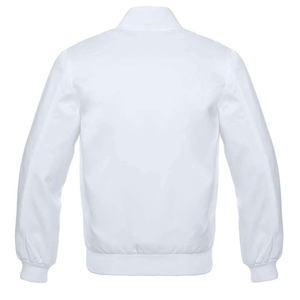 Veste en satin pour homme, dernière tendance, fermeture boutonnée, motif uni, logo personnalisé imprimé, écologique, anti-plis. - Product Image 2