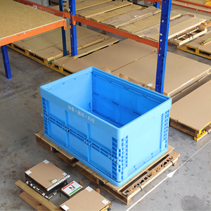 Zware Opvouwbare <span class=keywords><strong>Plastic</strong></span> Kratten Met Groenten En Fruit In <span class=keywords><strong>Plastic</strong></span> Kratten In Supermarkten - Product Image 4