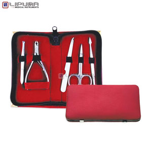 Premium Custom Travel-friendly Manicure <b>Pedicure</b> <b>Set</b> High Quality 7-in-1 Stainless Steel Nail Clipper Luxury Box Packaging - Product Image 4