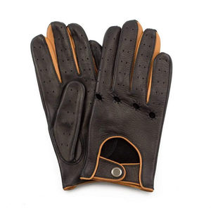 Gants de poignet en peau de mouton avec garniture en cuir, respirants, pour la conduite, le cyclisme, les voyages, le printemps, l'été, usage quotidien - Product Image 3
