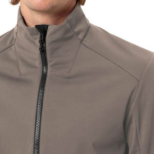 Veste softshell en toile pour homme, col montant, logo sur le devant, réversible, coupe-vent imperméable, légère, pour l'hiver et les activités de plein air - Product Image 5