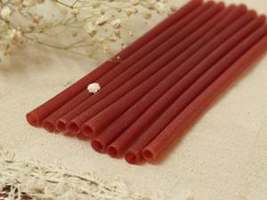 Pailles en paille de riz comestibles, conçues comme alternative durable aux pailles en plastique, avec une structure durable pour les boissons - Product Image 2