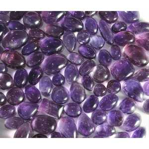 Cabochon en Améthyste Violette 100% Naturelle de Qualité Supérieure, Pierre Précieuse en Vrac, Fournisseur en Gros de Pierres Précieuses pour la Fabrication de Bijoux - Product Image 4