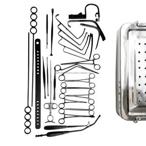 Ensemble de 27 instruments réutilisables pour l'ablation des tonsils et des adénoïdes, revêtement noir, haute qualité, instruments chirurgicaux ISO/CE - Product Image 2