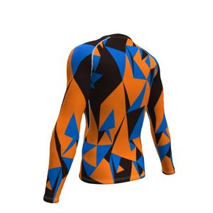 Custom Logo High Quality Wholesale Fitness <b>Swim</b> <b>Shirts</b> UPF50 Breathable Printed Full Sleeve Sportswear Quick Dry Adults Rash - Product Image 5