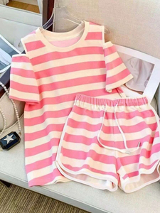 Women Summer Set Made from Lightweight Breathable Fabric cotton Women Summer Set Designed for Daily Casual Wear Summer Set - Product Image 4