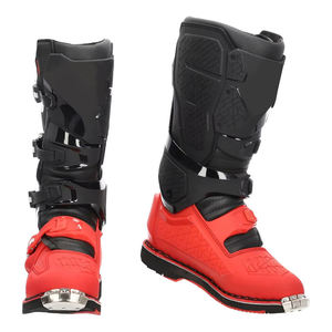 Professional Racing Jersey Motorbike Boots Men Genuine Leather Waterproof Breathable Windproof Motorcycle Riding Shoes Custom - Product Image 4