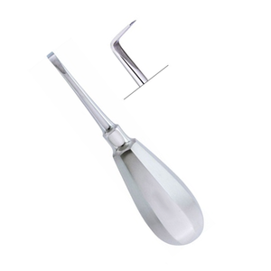 Écarteur de couronnes dentaires en gros, instrument chirurgical de précision incurvé en acier inoxydable pour un retrait efficace des couronnes dentaires - Product Image 3