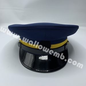 Gorra de Alta Calidad Personalizable para Oficiales de Seguridad en Dubái, Gorra con Visera para Guardias - Product Image 1