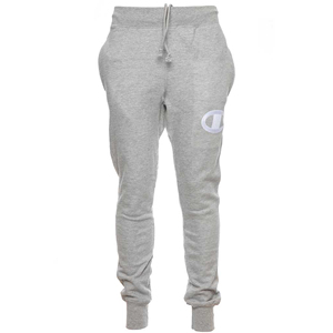 Pantalones Deportivos Grises para Hombre Champion, Cintura Elástica, Algodón, Estilo Jogger, Casuales, con Bolsillos, Logotipo en la Pierna Derecha, para Otoño - Product Image 6
