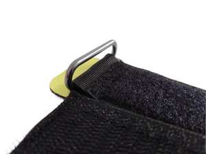 Guantes de Cuero con 3 Orificios para Dedos para Levantamiento de Pesas, Entrenamiento Físico, Gimnasia, Agarre para Dominadas, Almohadillas de Agarre de Cuero para Gimnasio - Product Image 4