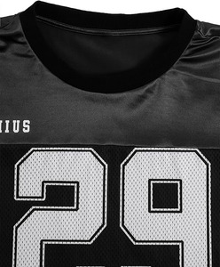 Maillots de football respirants en maille unie à manches courtes pour performance ultime – Tenue d'entraînement athlétique - Product Image 3