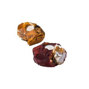 Portavelas de Piedra Natural Tallado a Mano de Jaspe Mookaite, Gema de Ágata Curativa, Venta al por Mayor - Product Image 2