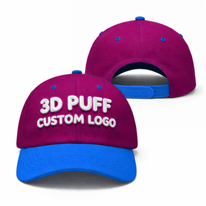 Gorras Personalizadas al por Mayor, Transpirables, Ligeras, de Secado Rápido, para Uso Diario, Gorras de Béisbol con Impresión 3D en Relieve - Product Image 5
