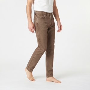 Jeans en denim pour garçons, coupe slim personnalisée, pantalons décontractés en coton, style skinny, vêtements de mode délavés, vente en gros - Product Image 4