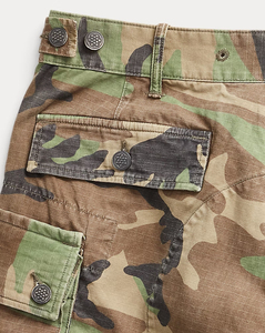 Pantalones Cortos Cargo de Camuflaje OEM para Hombre, 100% Algodón, Diseño Real Tree, Tejido, Cintura Media, Bolsillos Grandes, Lona - Product Image 5