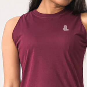 Camiseta de Manga Corta con Cuello Redondo para Mujer, Ecológica, 100% Algodón Orgánico, Logotipo Personalizado, Secado Rápido, Transpirable, Antiencogimiento, Informal de Verano - Product Image 3