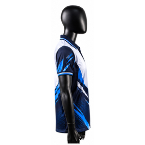 Polo personnalisé par sublimation avec nom du club, logo de l'entreprise, design d'équipe, séchage rapide, respirant, vêtements de sport pour le golf, les entraînements et les événements - Product Image 2