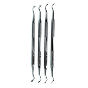 Juego de Instrumentos Quirúrgicos Restauradores Dentales para Relleno de Amalgama, Manuales y Serrados, 1.2mm/1.5mm, 1.9mm/2.2mm, 2.4mm/2.7mm, 2.8mm/3.1mm - Product Image 2
