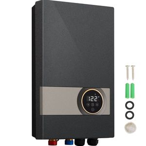 Calentador de Agua Eléctrico Instantáneo sin Tanque de 18kw con Pantalla Digital, Fácil Instalación, Caldera de 24 Horas - Product Image 5