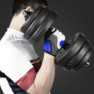 Unisex Half-Finger Cycling Gloves New Design PU Synthetic Leather Silicone Grip Breathable Workout Support Wholesale Sports Gym - Product Image 3