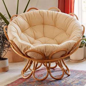 Top selling natural rattan papasan <b>chair</b> for relaxing outdoor wholesale <b>cane</b> swivel bowl <b>chairs</b> - Product Image 6