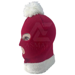 หน้ากากบาลาคลาวาไหมพรมถักทันสมัยสำหรับกีฬากลางแจ้ง เล่นสกี ปั่นจักรยาน ขี่มอเตอร์ไซค์ วิ่ง เล่นสโนว์บอร์ด เดินป่า ปิดคลุมใบหน้าเต็มรูปแบบ - Product Image 5