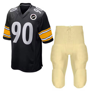 Prix bas, best-seller, uniforme de football américain sur mesure avec tissu en polyester respirant de haute qualité pour la vente en ligne - Product Image 1