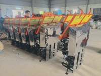 PHU LONG GLOBAL Transplanteur de riz manuel/automoteur de haute qualité à 4/5/6 rangs avec moteur de boîte de vitesses pour rizières de 20cm/24cm