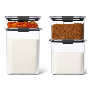 BPA-Free Tritan Airtight Pantry Food Storage <b>Set</b> 8 Pieces 2.8 Qt Dishwasher Safe Kitchen <b>Canisters</b> - Product Image 3