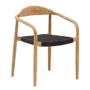 เก้าอี้ทานข้าวไม้สักทนทาน เฟอร์นิเจอร์ไม้เนื้อแข็งสำหรับร้านอาหาร โรงแรม คาเฟ่ บ้าน ดีไซน์ทันสมัย อินโดนีเซีย - Product Image 1