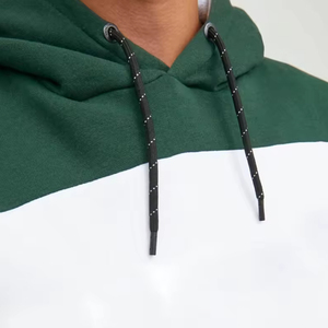 Men's Color Blocking Hooded Sweatshirt Regular Fit French Terry Cotton Polyester Autumn Casual Wear Custom LOGO Labels Printing - Product Image 5