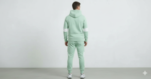Heavyweight Men Sweat Suit Rexfit Sports Cotton Oversized Hoodie and Sweatpants Set Premium Tracksuit Men Summer Streetwear - Product Image 5