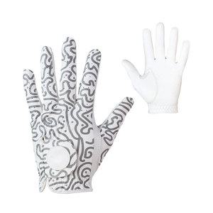 Gants de golf pour hommes imprimés avec logo personnalisé, légers, résistants aux intempéries, OEM, en vente - Product Image 1
