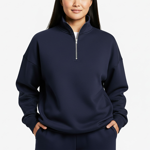 Sudadera de Mujer en Tela Suave, Felpa de Algodón de Alta Calidad para Invierno, Sudadera Urbana de Moda Premium para Mujer - Product Image 3